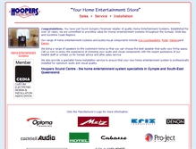 Tablet Screenshot of hooperssound.com